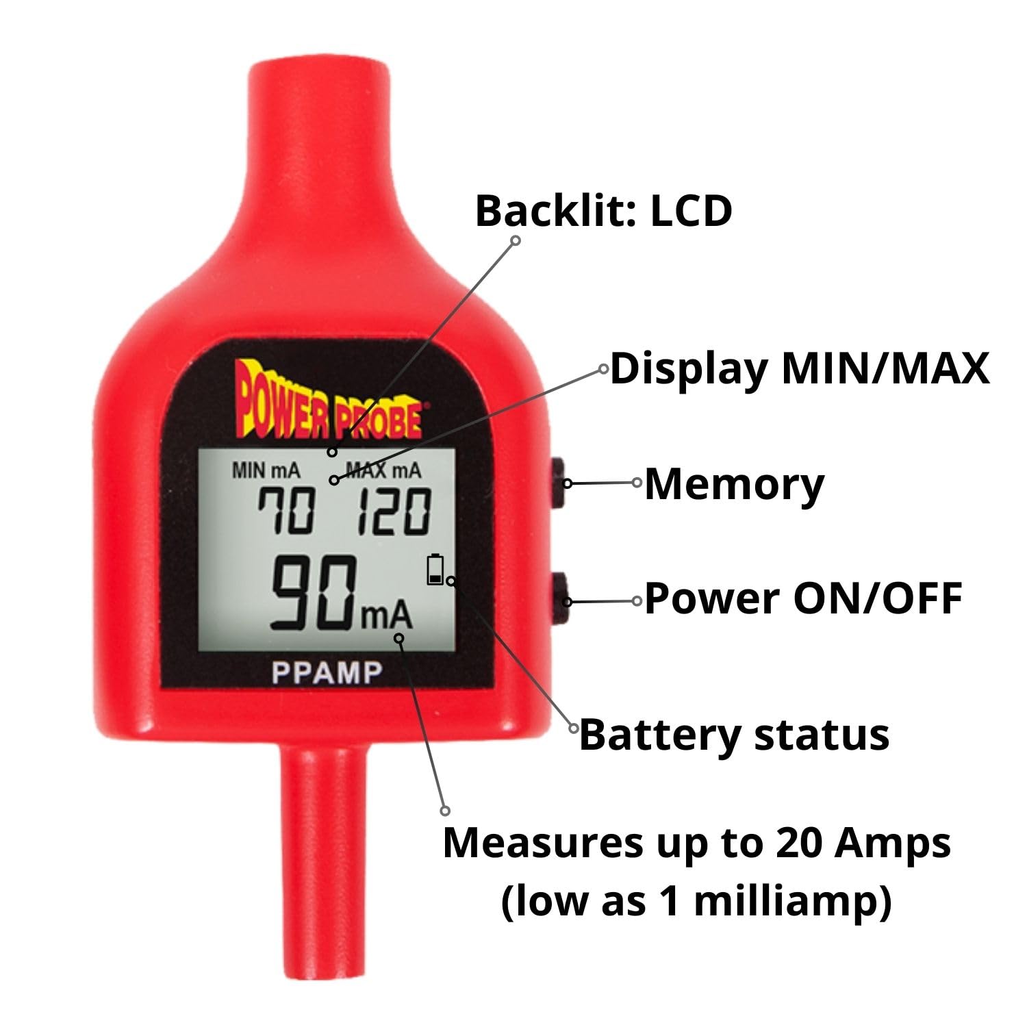 Power Probe 3 Gold Series Kit with Penetrator, AMP & PWM Tips - Image 8