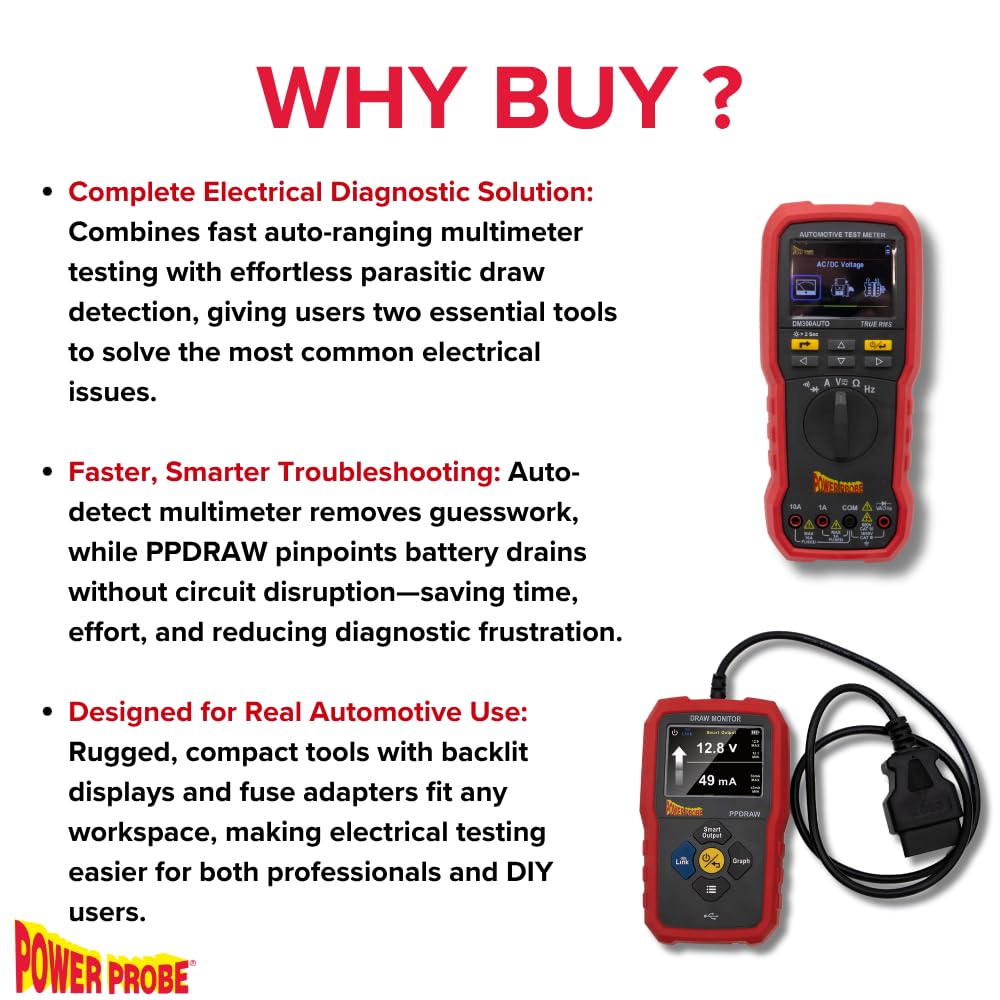 Power Probe Premium Parasitic Draw & Electrical Diagnostic Bundle - Image 3